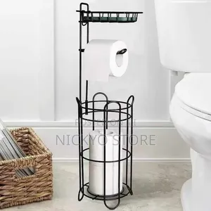 Bathroom Standing Toilet Paper Roll Dispenser