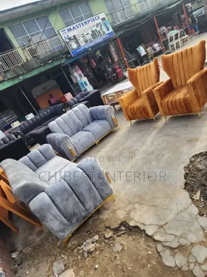 Padded Seatee Sofa Fabric Chairs