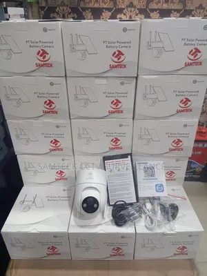 PT Solar Powered Battery Camera Wifi Ubox App