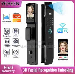 3D Face Tuya App Digital Smart Lock Fingerprint Key Card