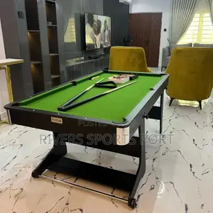 6ft Supermaxpro Foldable Snooker Board Table With Accesories