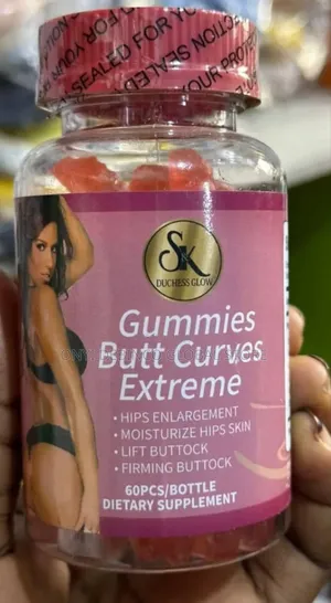 GUMMIES BUTT CURVES EXTREME Hip / Bottom Enlargment 60 PCS