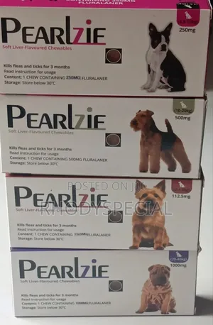 Pearlized Kills Fleas and Ticks for 6months