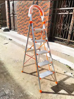 5 Steps Aluminum Store Ladder
