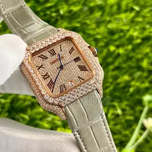 Original Cartier Gray Leather Strap Watch Is Available Now