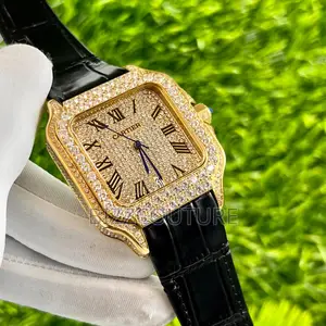 Original Cartier Black Leather Strap Watch Is Available Now