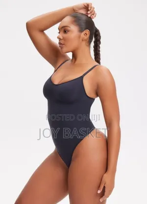 Ribbed Thong Bodysuit