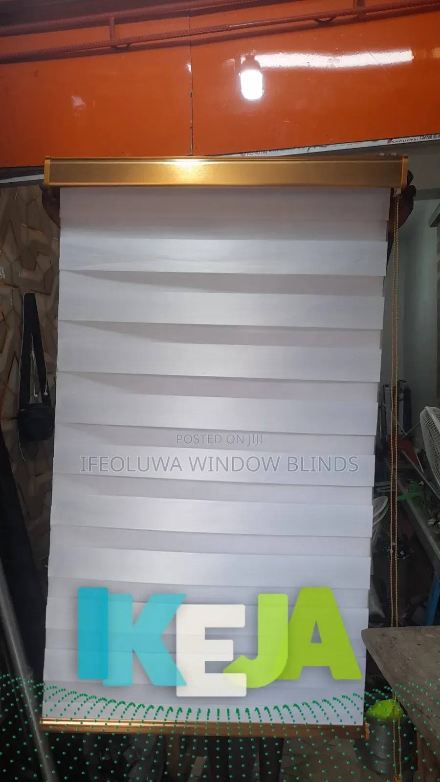 Window Blinds And Door