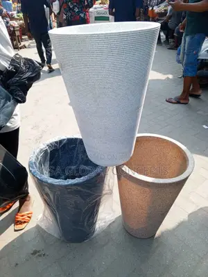 Beautiful Design Fiber Plastic Pot