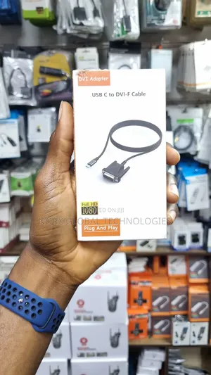 Usb C to Dvi-F Cable (Plug and Play)