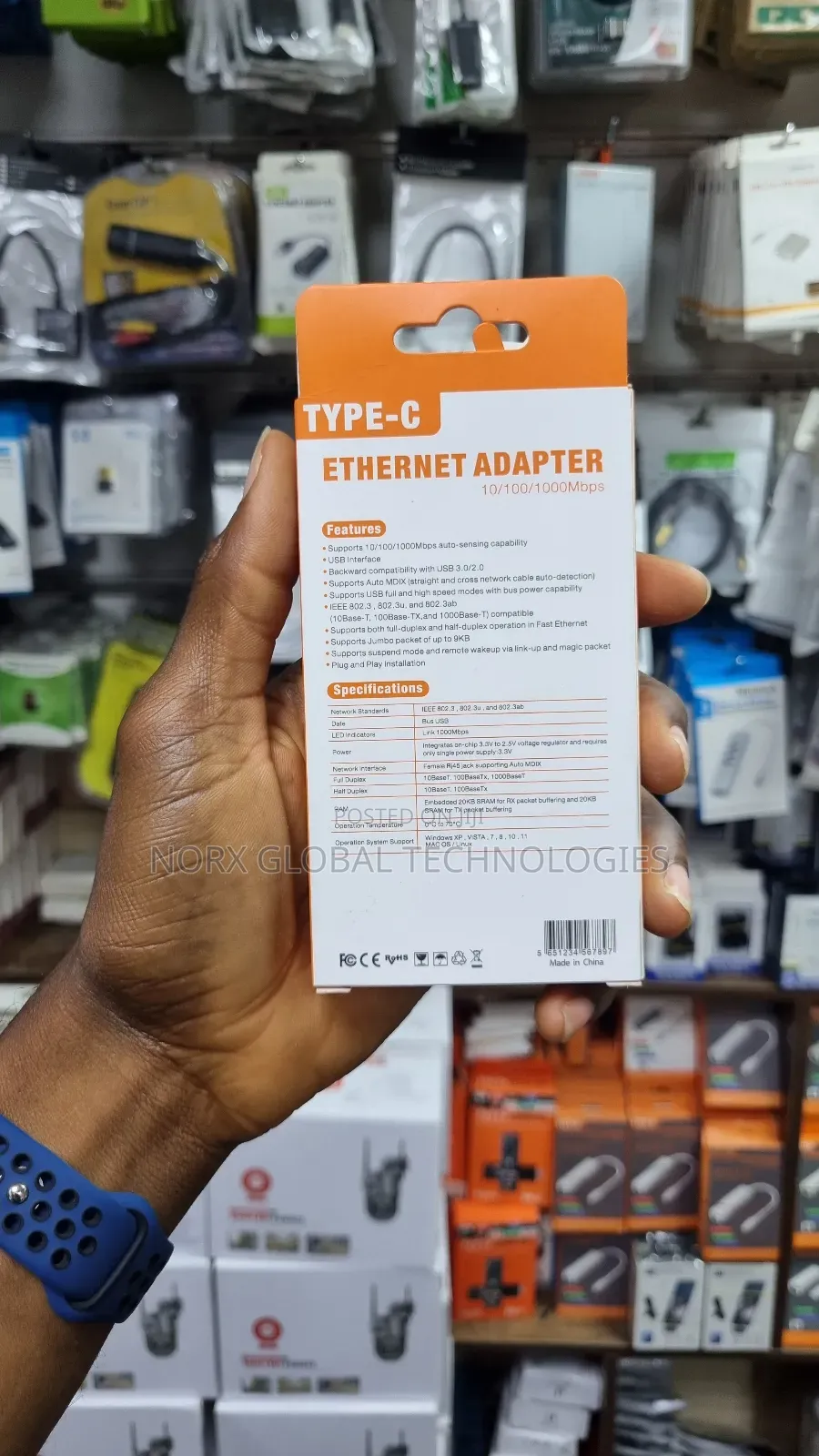Type C Ethernet Adapter