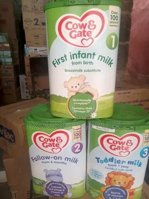 Cow and Gate Baby Milk Stage 1,2,3