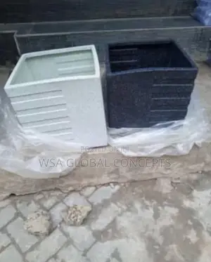 Fiber Plastic Flower Pots