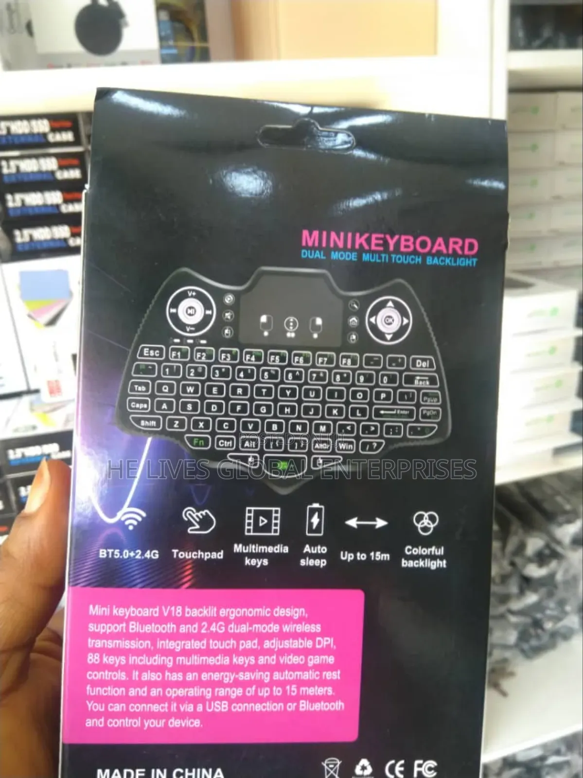 Bluetooth Keyboard for Phones,Tablets and Games