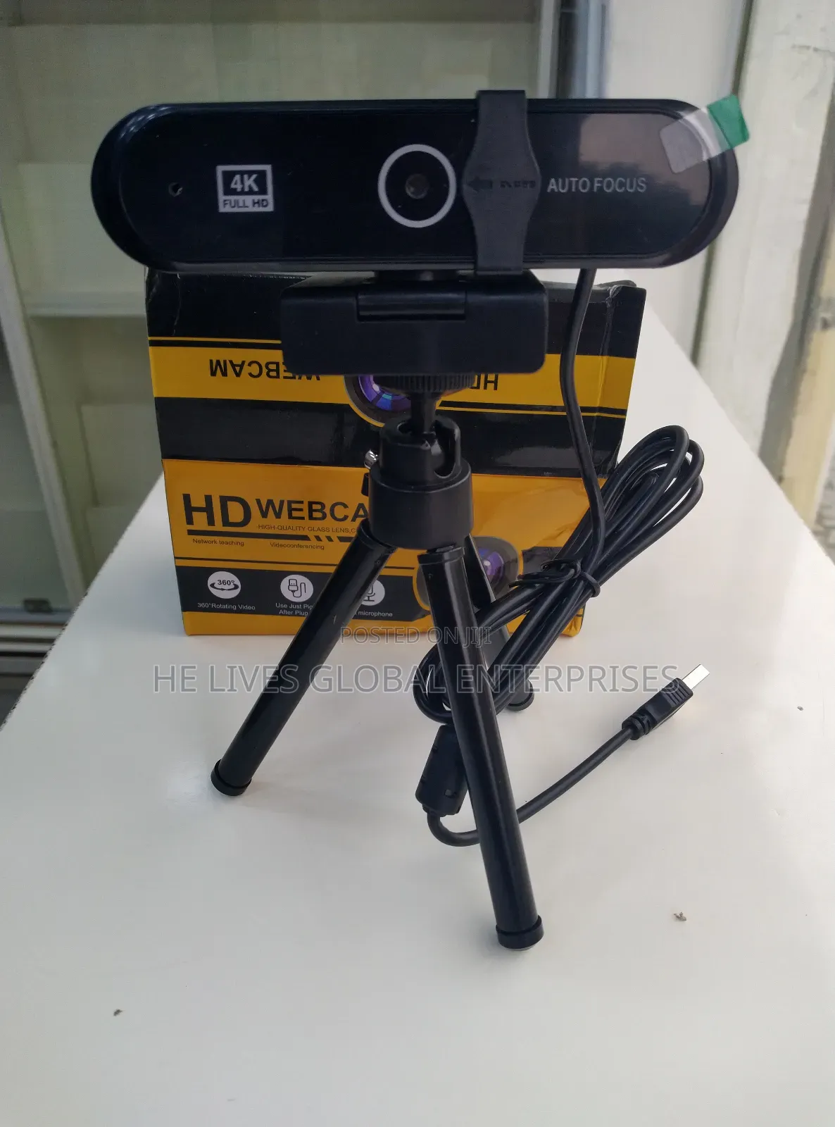  Webcamera With Tripod Stand