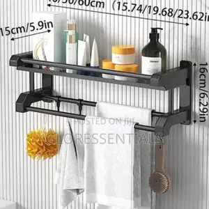 Bathroom Wall Mount Rack