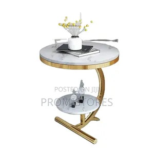 2tier Luxury Sofa Side Table