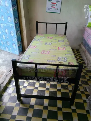 Single Metal Bunk Frame for Security House 6 by 3 Feet.