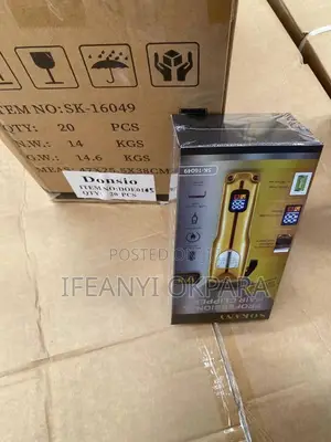 Sokany Professional Hair Clippers Gold and Silver Color