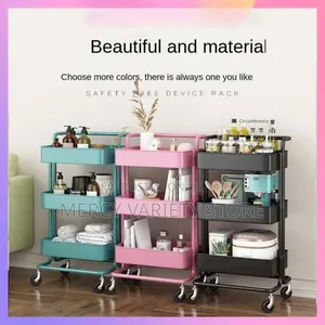 3 Storey Mobile Household Kitchen Rack
