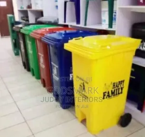 240 Litres Waste Bin With Tyres.