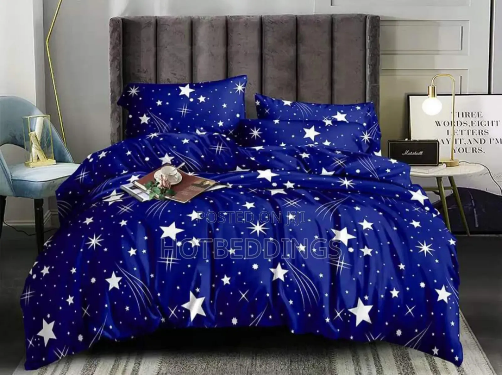 Nicely Structured Duvet,Bedsheet With 4 Pillow Cases