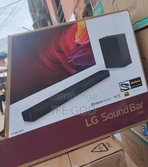 Original LG 300watts 2.1 Ch Soundbar Wireless Subwoofer Etc