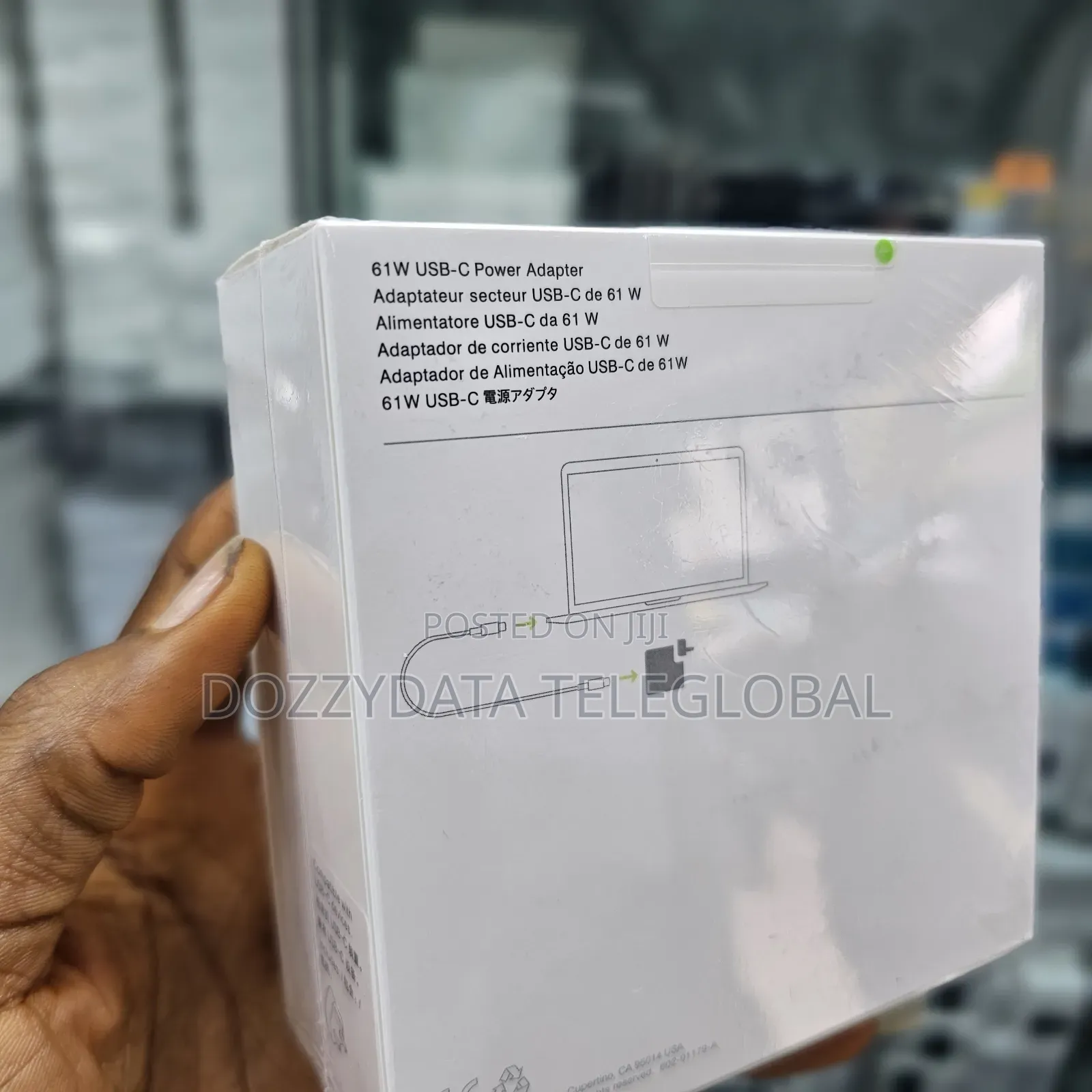 Apple - 61W USB-C Power Adapter (Cable Be Sold Separately)