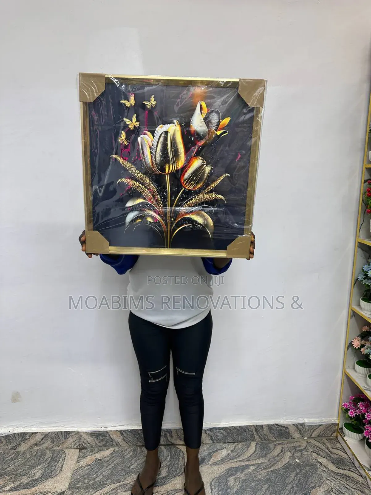 Modern Quality Acrylic Wall Frames 50/50cm