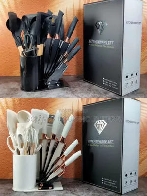 Silicone Spoon Set With Knife
