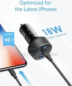 Anker USB C Car Charger, Compact 32W 2-Port