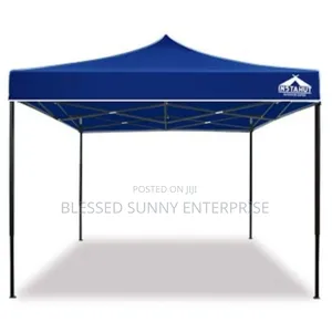 Gazebo Foldable Canopy 10x10ft Black Pole