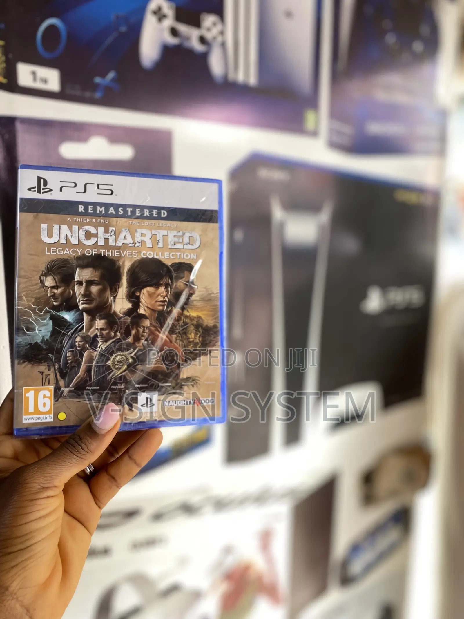 Uncharted CD for PS 5