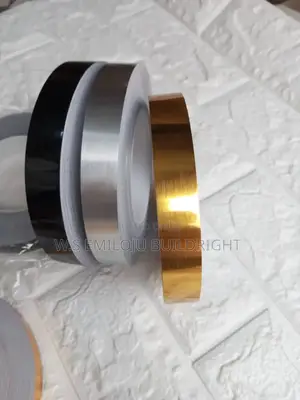 Gold Silver and Black Tape for Wall Decoration