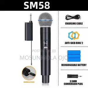 Bomge Generic Wireless Handheld Microphone System
