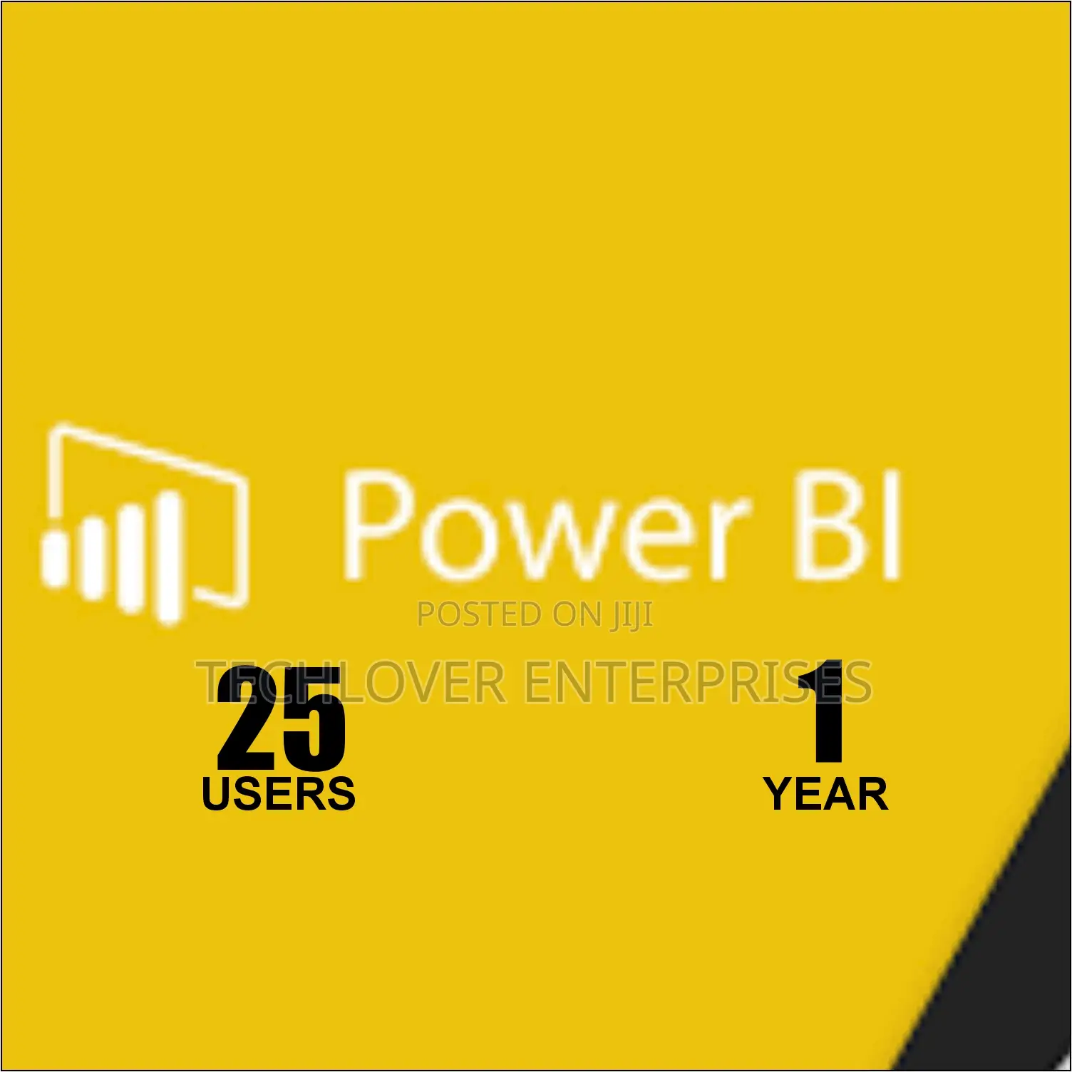 Power BI Pro 25 User 1 Year