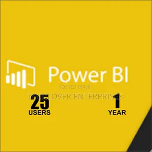 Power BI Pro 25 User 1 Year