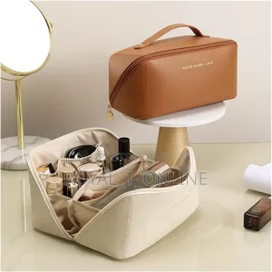 Leather Makeup Purse in Abuja. Spacious Makeup Purse