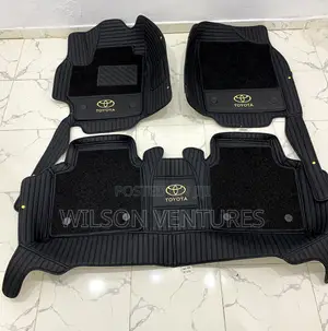 2007-2016 Toyota Camry Double Layer Foot Mat Plain Black