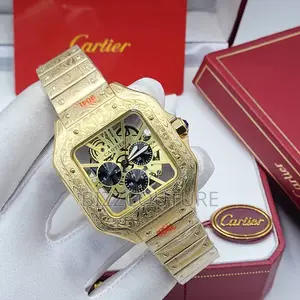 Original Cartier Mechanical Gold Chain Watch Is Available