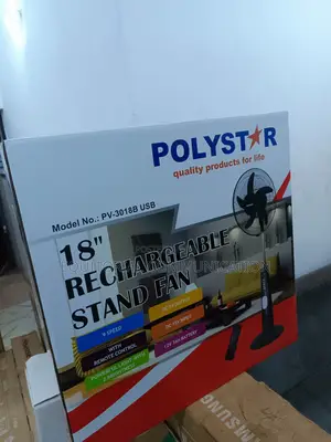Polystar Advance 18" Rechargeable Stand Fan