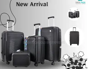 4 in 1 Set of PP Imported Rubber Travelling Luggage Boxes