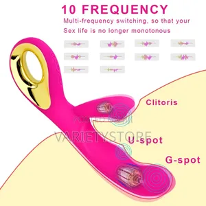 10 Modes Dildo Rabbit Vibrator Sex Toys for Women