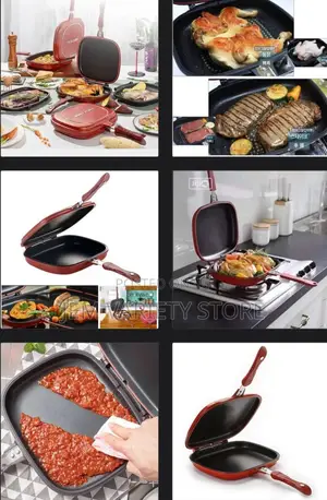 Happy Call Non-Stick Double Sided Grill/Fry Pan (32cm)