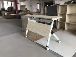 Training Table, Moveable and Foldable.