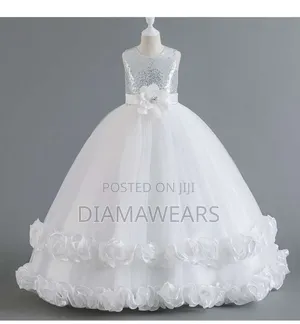White Children Ball Gown
