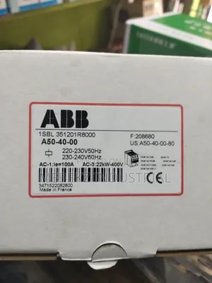 Abb Contactor 100A 4pole A50-40-00