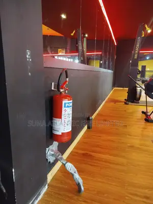 Refilling Fire Extinguisher in Lekki