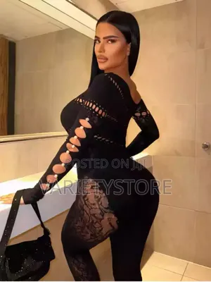 Women's Asymmetrical Neck Jumpsuit Pearls Clubwear