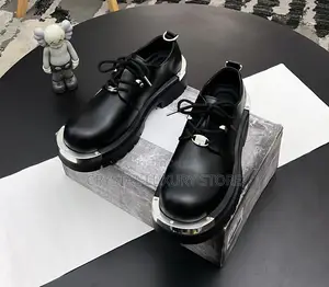 Mr Matt Derby Cooperate Platform Leather Shoe